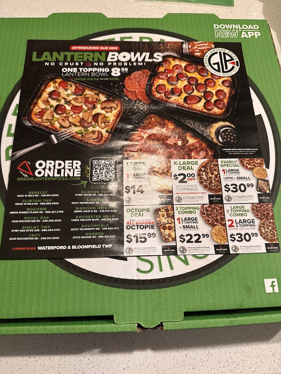 Menu Green Lantern Pizza-3